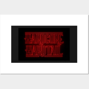 Stranger Things Hardcore Hardtail Stickers Posters and Art